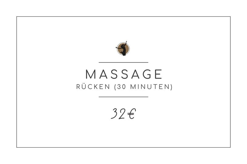 Rückenmassage