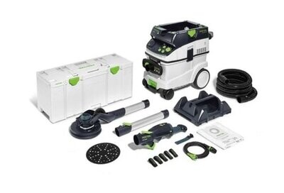 Langhalsschleifer LHS 2 225 EQI & 
Bausauger CTM 36 E AC-Planex Cleantec
