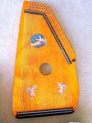 Discontinued Blonde Harp Complete Set with Case and Tuning Package