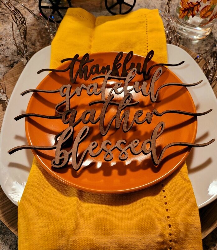 Holiday Plate Settings