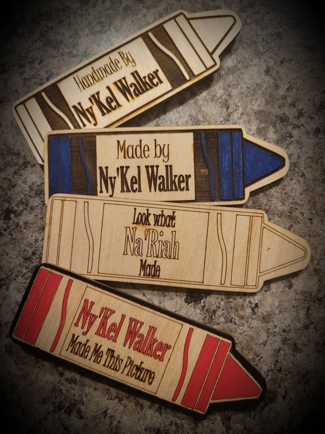 Personalized Magnets (Unfinished No Paint)