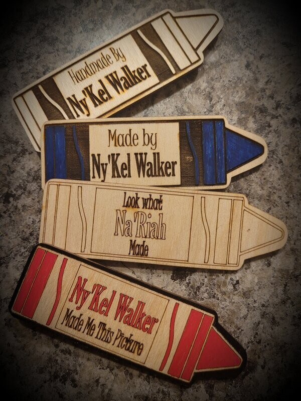 Personalized Magnets (Unfinished No Paint)