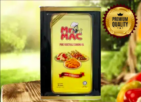 MR.MAC PALMOLEIN VEGETABLE COOKING OIL 17L