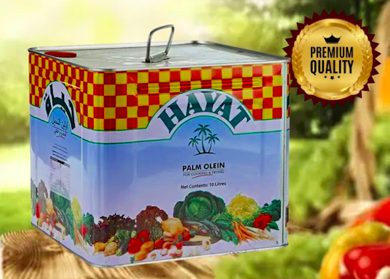 HAYAT  PALMOLEIN VEGETABLE COOKING OIL 10L