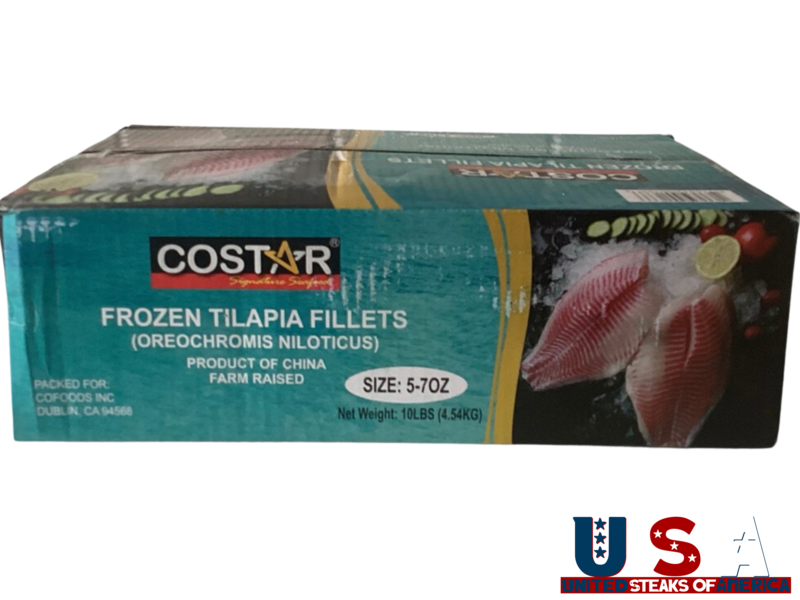 Tilapia 10 Lb Case
