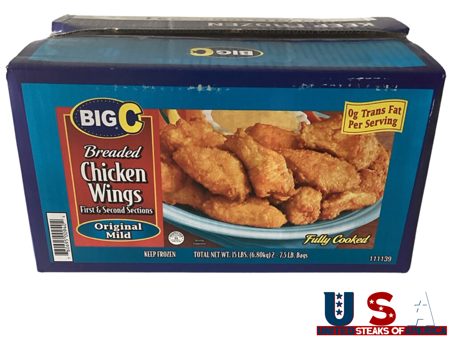 Breaded Wings Dings 15lbs