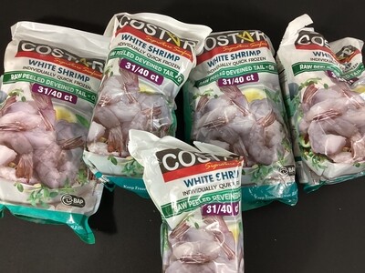 31/40 ct Raw Shrimp