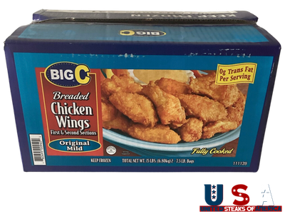 Breaded Wings Dings 15lbs