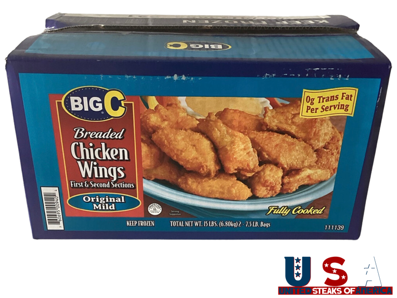 Breaded Wings Dings 15lbs