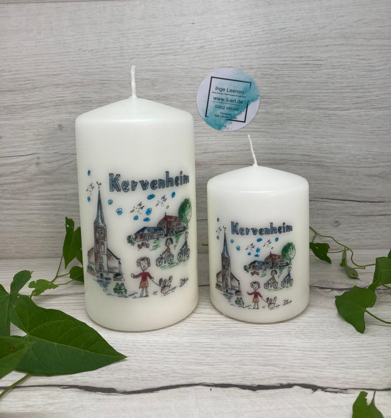 Kerze "Kervenheim" groß