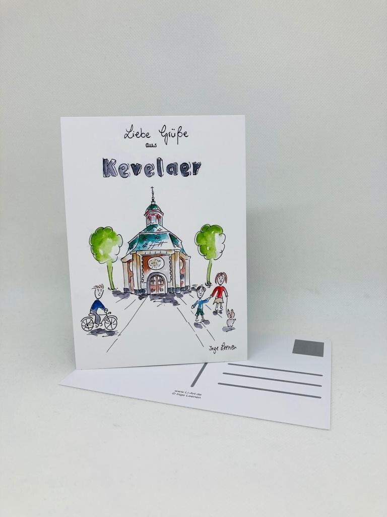 Postkarte "Kevelaer Gnadenkapelle"
