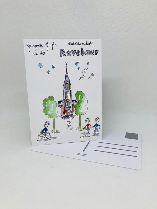 Postkarte Postkarte "Kevelaer Basilika"