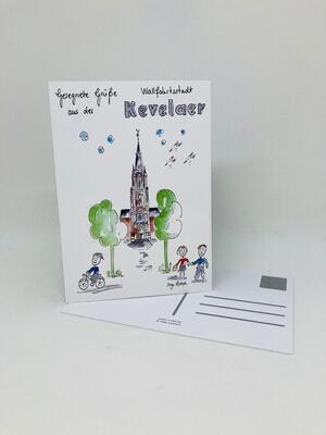 Postkarte Postkarte "Kevelaer Basilika"
