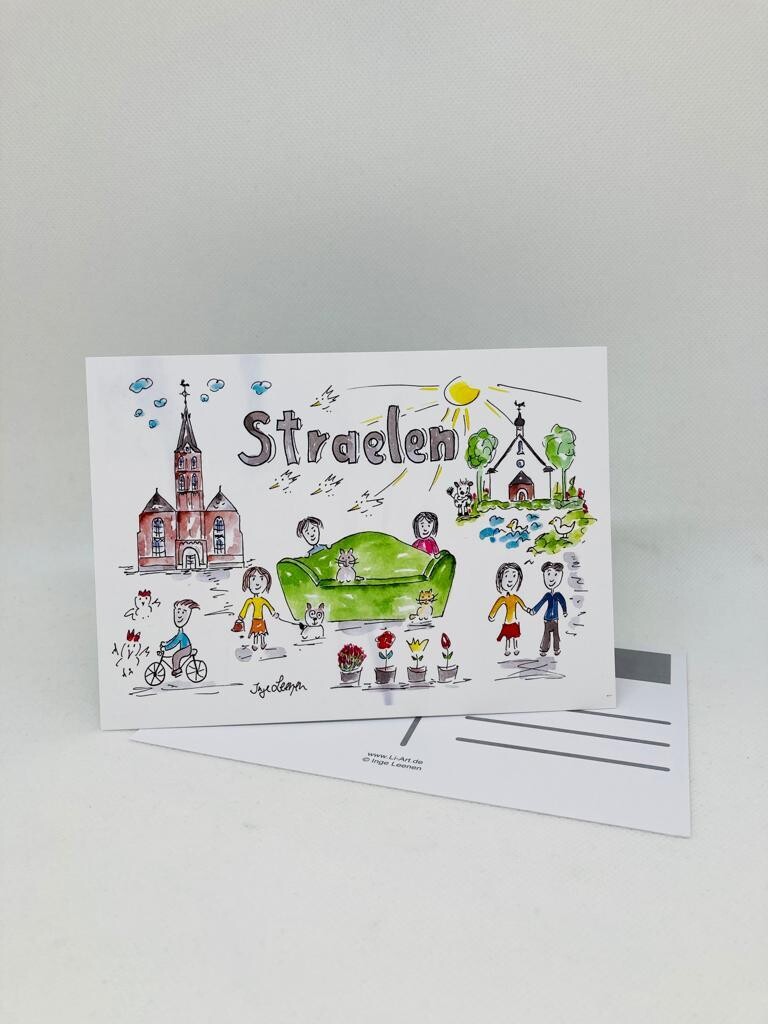 Postkarte "Straelen"