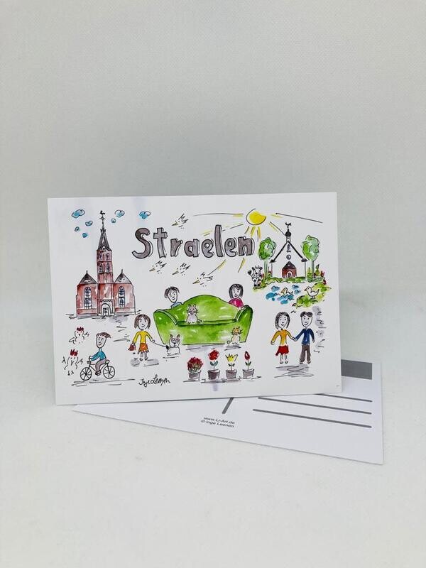 Postkarte "Straelen"