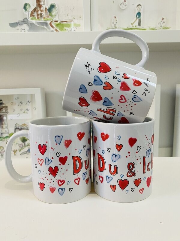 Tasse Tasse "Du&Ich" Valentinstag