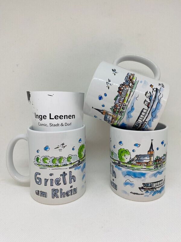 Tasse Tasse "Grieth am Rhein"
