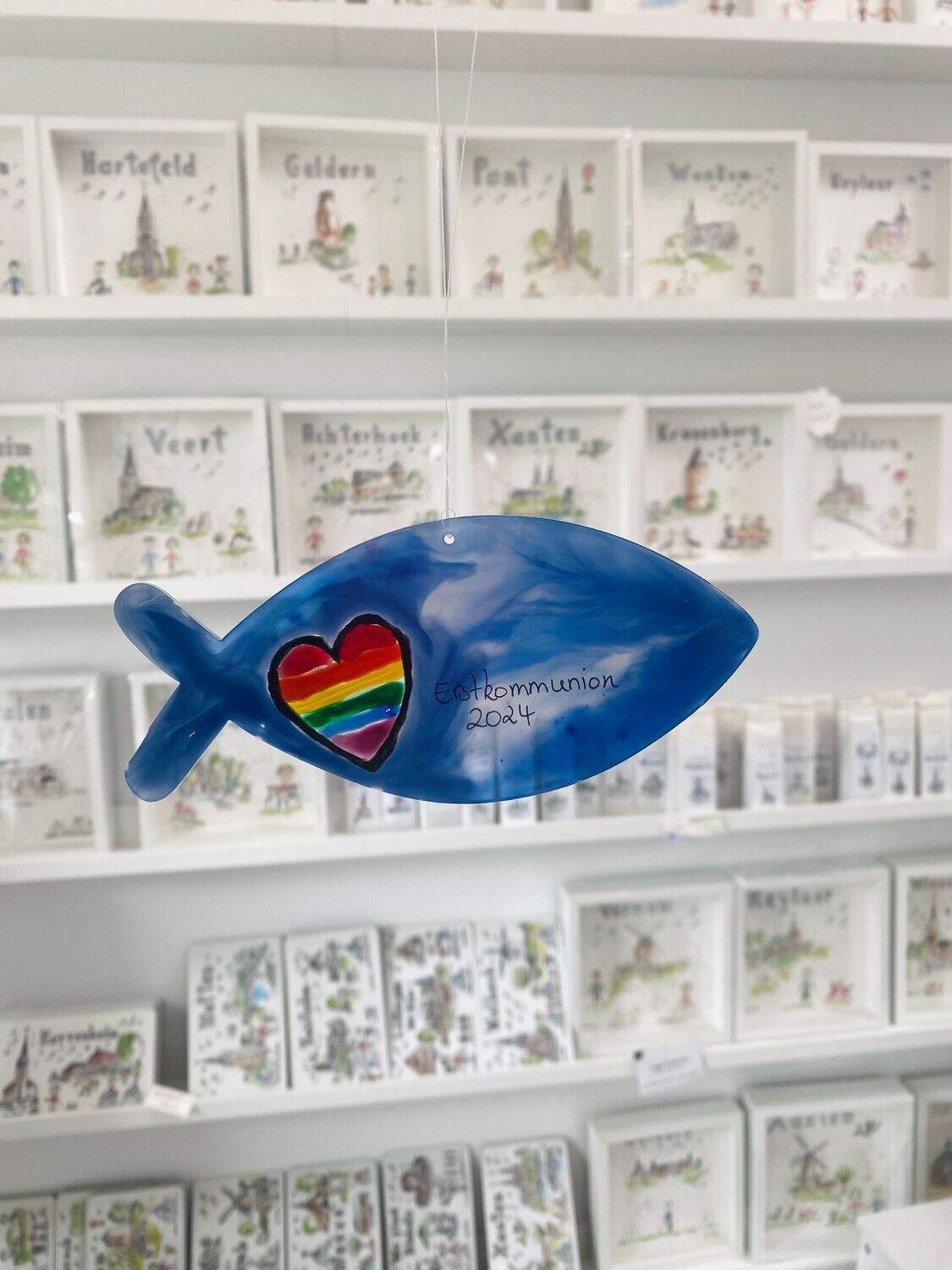 Kommunion Fisch individualisierbar
