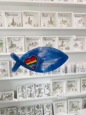 Kommunion Fisch individualisierbar