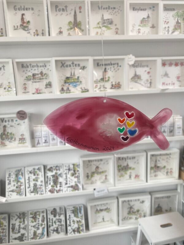 Kommunion Fisch individualisierbar Kommunion Fisch individualisierbar