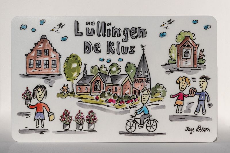 Frühstücksbrett Frühstücksbrett "Lüllingen De Klus"