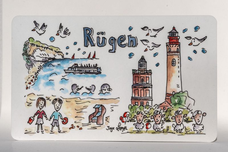Frühstücksbrett Frühstücksbrett "Rügen"