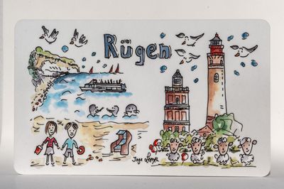 Frühstücksbrett Frühstücksbrett "Rügen"