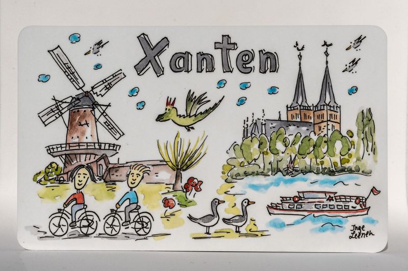 Frühstücksbrett "Xanten"