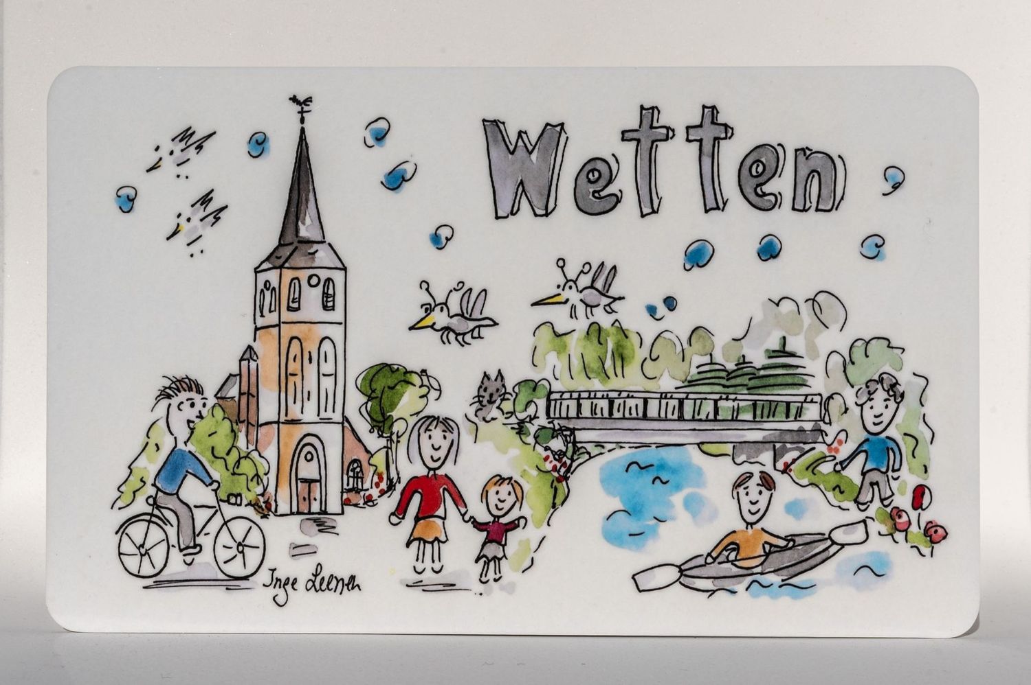 Frühstücksbrett "Wetten"
