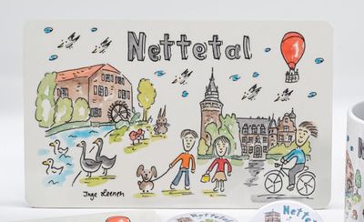 Frühstücksbrett Frühstücksbrett "Nettetal"