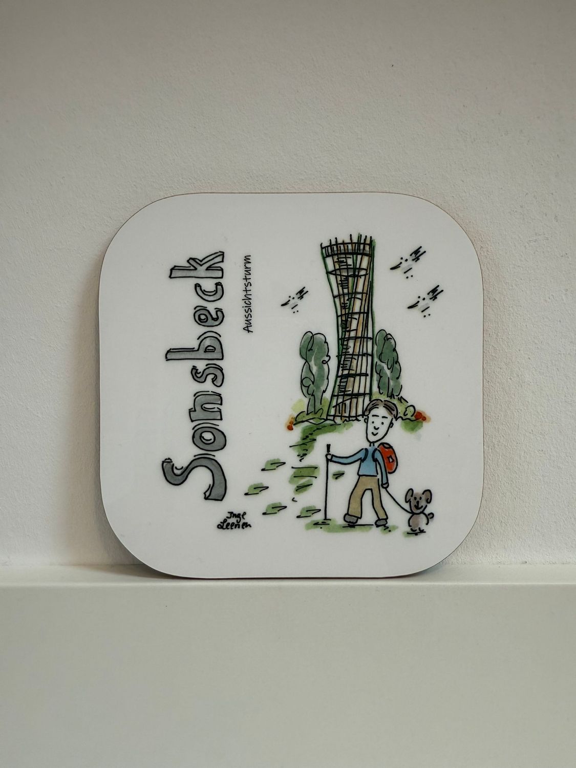 Untersetzer Sonsbeck Aussichtsturm