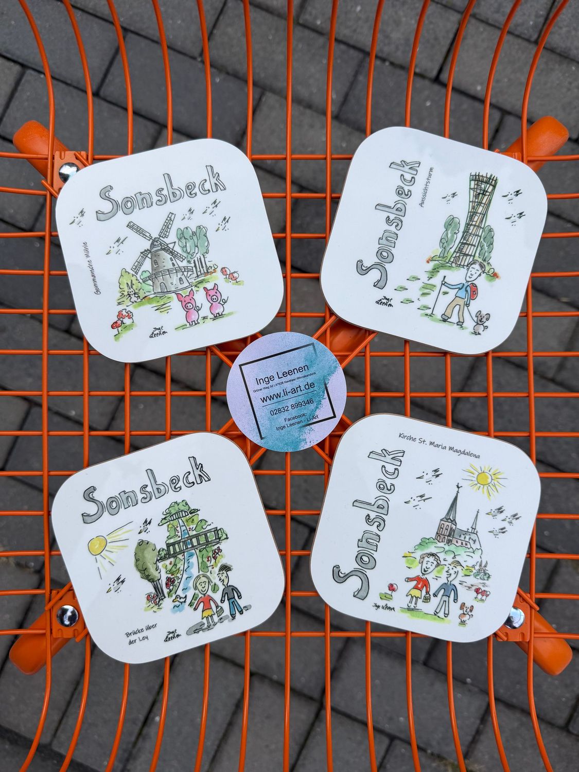 Untersetzer Sonsbeck *Geschenkset*
