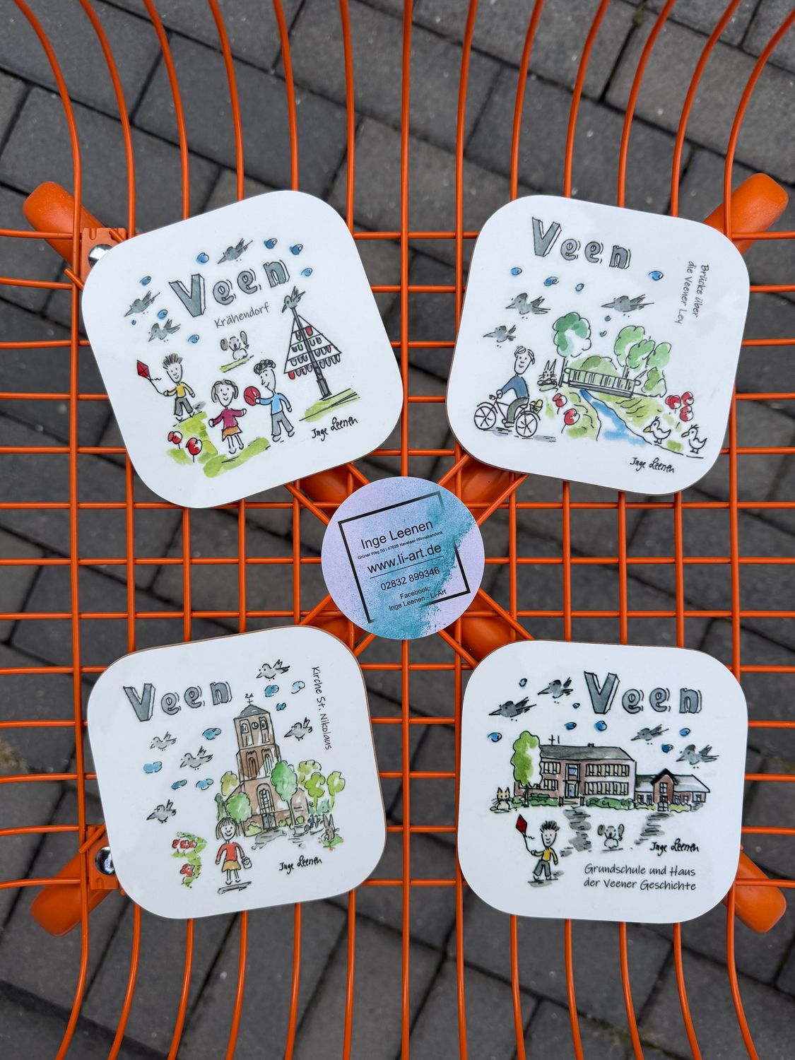 Untersetzer Veen *Geschenkset* Untersetzer Veen *Geschenkset*