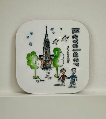 Untersetzer Kevelaer Basilika Untersetzer Kevelaer Basilika