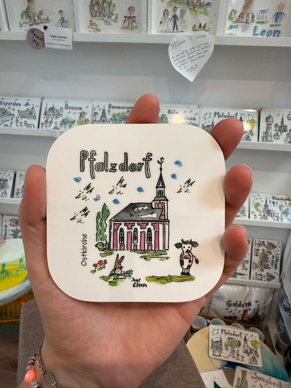 Untersetzer Pfalzdorf Ostkirche