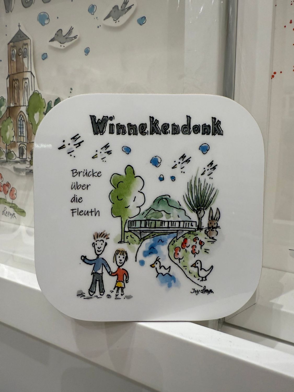 Untersetzer Winnekendonk Brücke