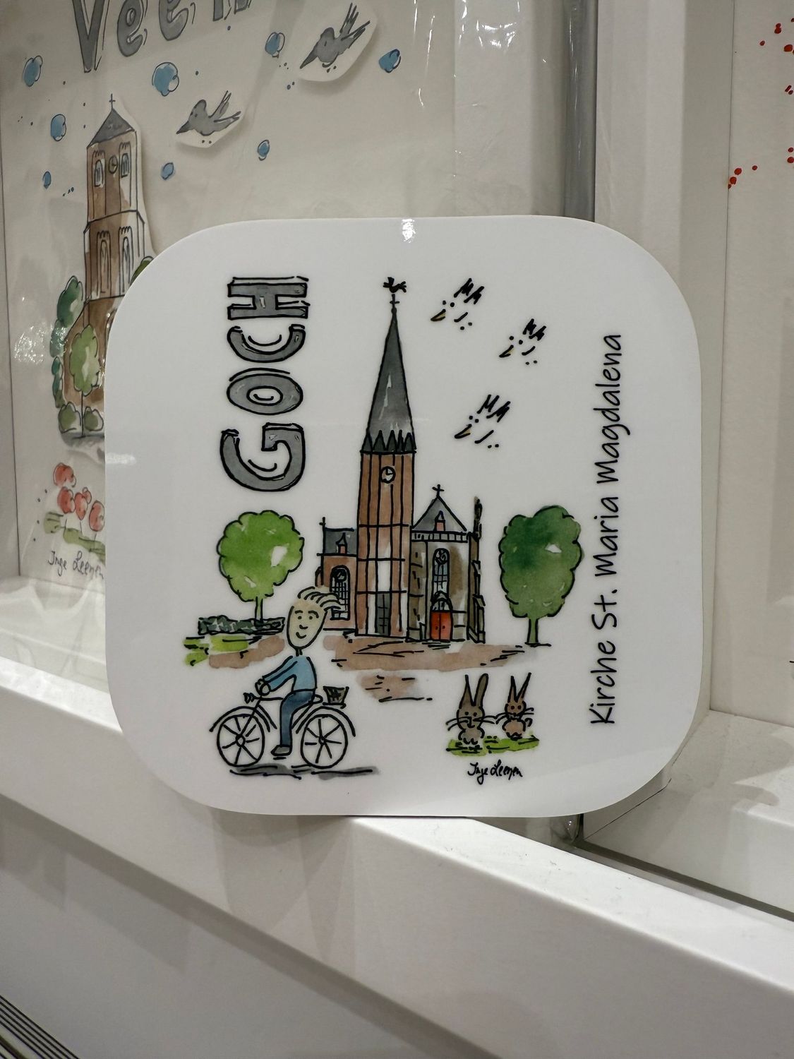 Untersetzer Goch Kirche St. Maria Magdalena