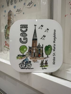 Untersetzer Goch Kirche St. Maria Magdalena