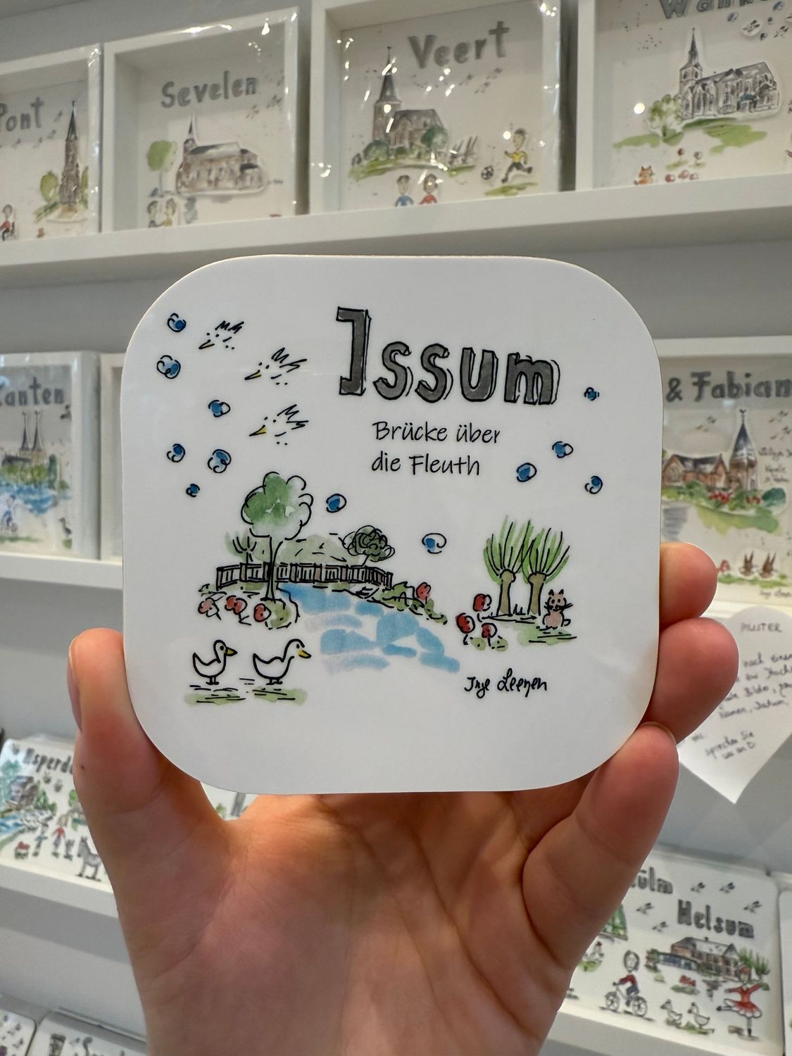 Untersetzer Issum Brücke