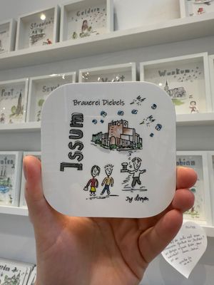 Untersetzer Issum Brauerei Diebels