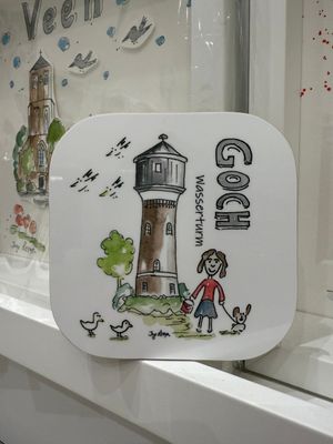 Untersetzer Goch Wasserturm