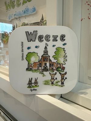 Untersetzer Weeze Schloss Hertefeld
