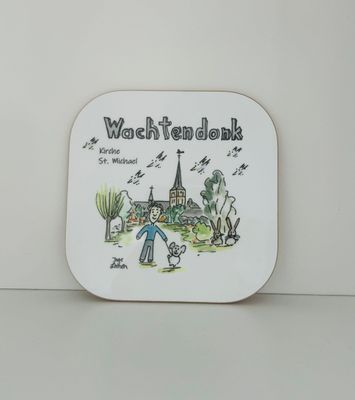 Untersetzer Wachtendonk Kirche