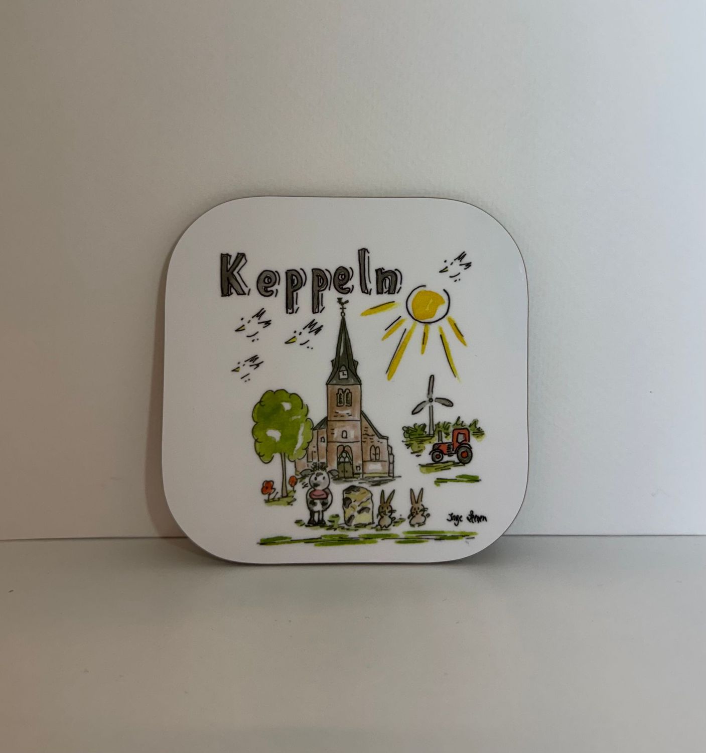 Untersetzer Keppeln Kirche