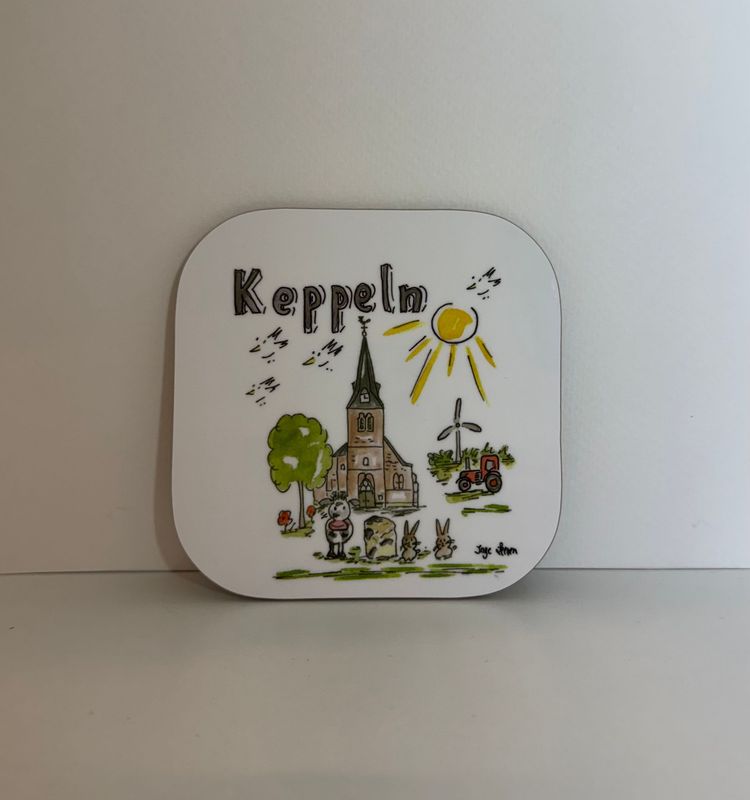 Untersetzer Keppeln Kirche
