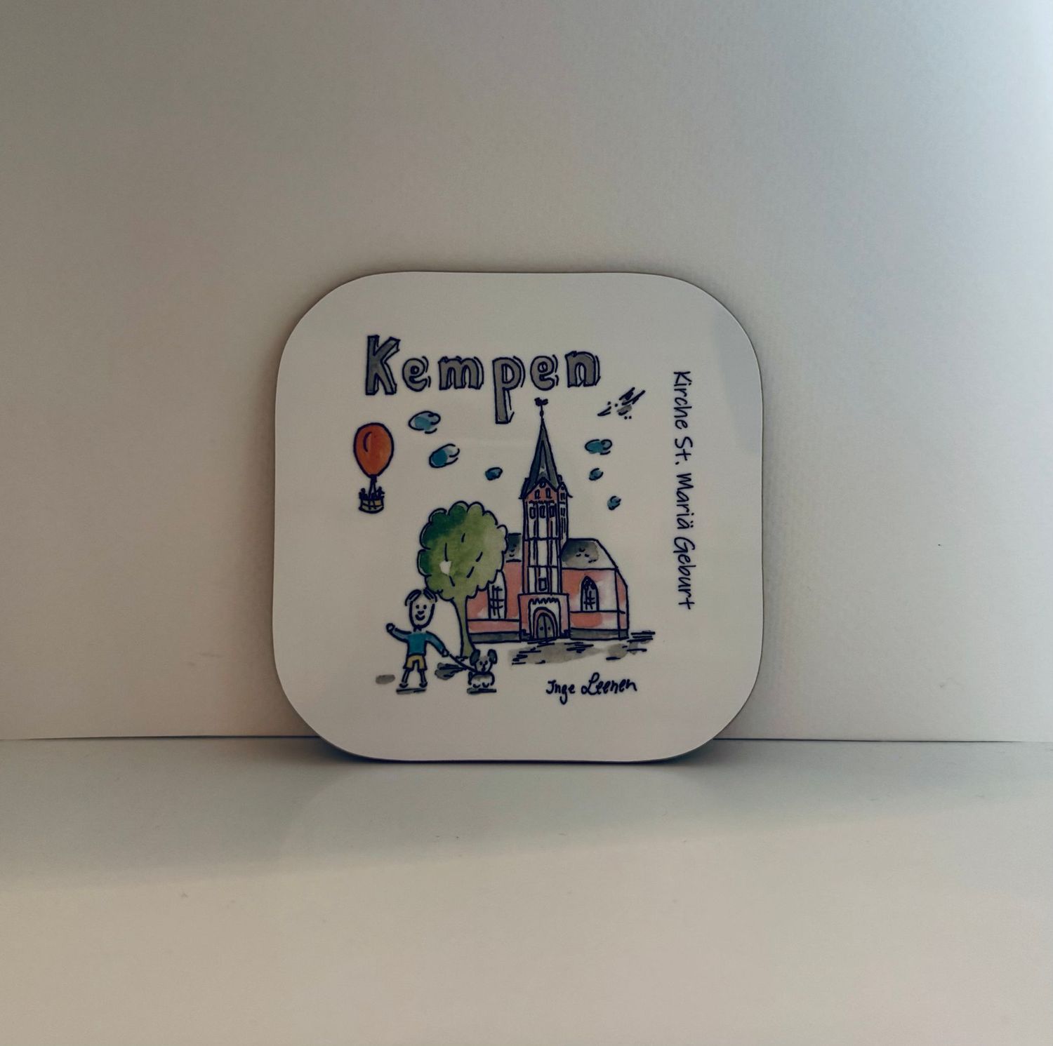 Untersetzer Kempen Kirche