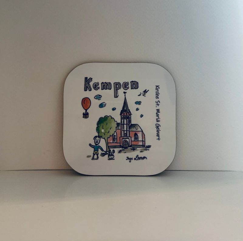 Untersetzer Kempen Kirche