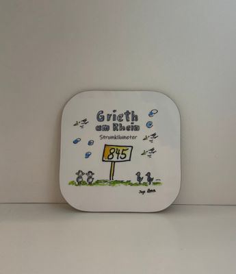 Untersetzer Grieth am Rhein 845