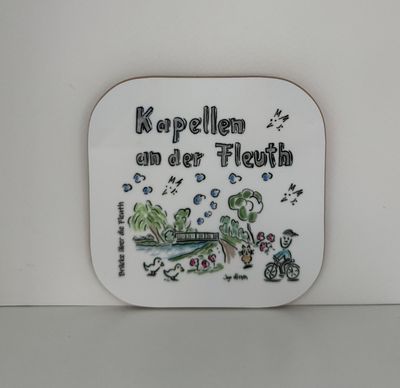 Untersetzer Kapellen Brücke Fleuth