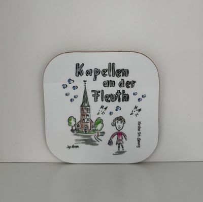 Untersetzer Kapellen Kirche St. Georg